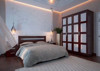 Купить кровать Dreamline Парма 1 с п/м 200x200 Купить Парма 1 с п/м