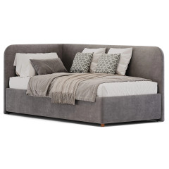 Купить кровать Soft Place Угловая Round с подъемным механизмом 200x200 Купить Угловая Round с подъемным механизмом