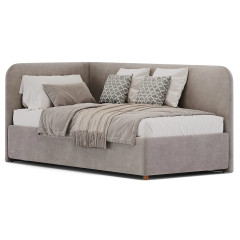 Купить кровать Soft Place Угловая Round с подъемным механизмом 200x200 Купить Угловая Round с подъемным механизмом