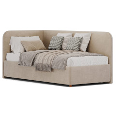 Купить кровать Soft Place Угловая Round с подъемным механизмом 200x200 Купить Угловая Round с подъемным механизмом